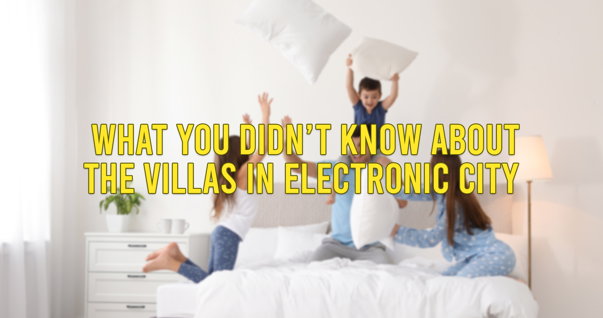 What You Didn't Know About The villas in Electronic City