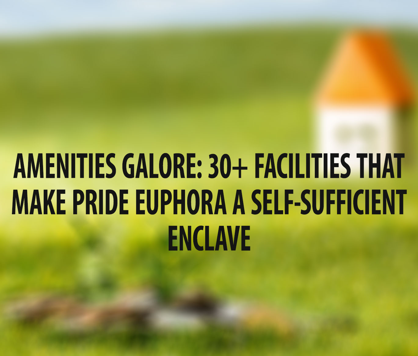 Amenities Galore: 30+ Facilities That Make Pride Euphora a Self-Sufficient Enclave
