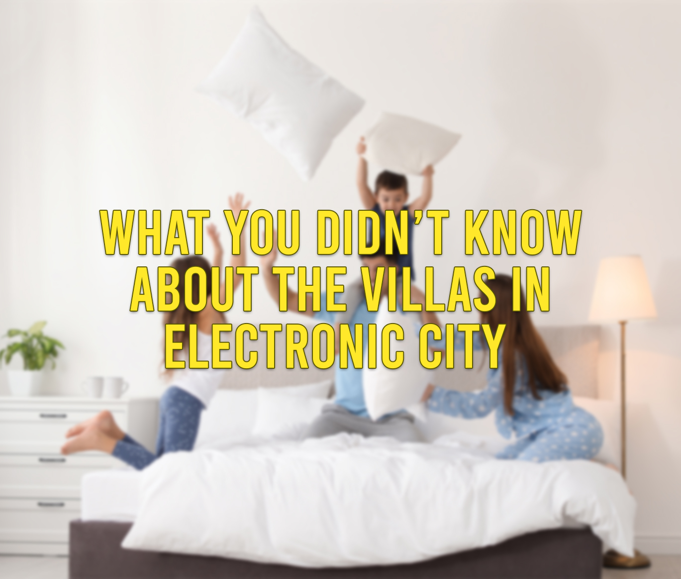 What You Didn't Know About The villas in Electronic City