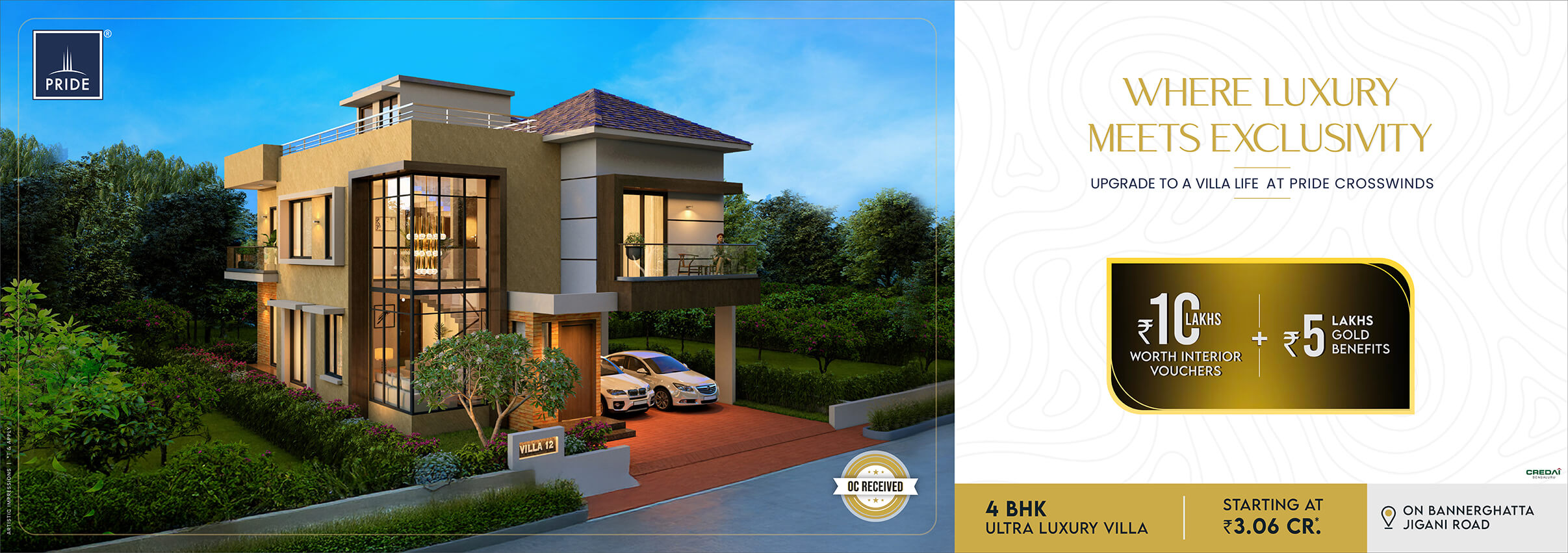 Pride Crosswinds Villa 06 Nov 25